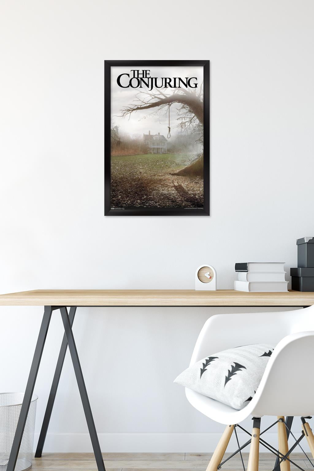 The Conjuring - One Sheet Wall Poster, 14.725" x 22.375", Framed