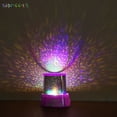 thumbnail image 5 of BadPiggies LED Starry Night Sky Projector Lamp Star Light Cosmos Master Romantic Bedroom Lighting for Gift (Purple), 5 of 10