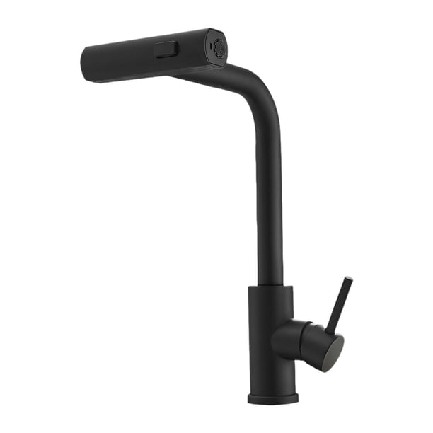 Grifo extraíble rociador desplegable lavabo de baño grifo de acero inoxidable, grifo de salida de agua grifo giratorio,