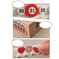 thumbnail image 1 of Calendario perpetuo para niños, Calendario de madera para niños Calendario de madera para bricolaje Calendario de madera para bricolaje elaborado por expertos Jadeshay A, 1 of 8