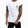 thumbnail image 5 of NOLDARES Mens Summer Outdoor Tank Tops Sleeveless Gym Muscle Shirts for Workout Beach Casual Training Summer outdoor(Black,M), 5 of 5