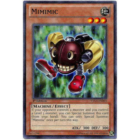 YuGiOh Lord of the Tachyon Galaxy Common Mimimic LTGY-EN003