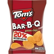 Tom's Potato Chips, Bar-B-Q Chips, 8.5 oz Bag