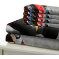 thumbnail image 4 of YingD American Flag Eagle Duvet Cover Set Wildlife Bedding Double Size, 4 of 5