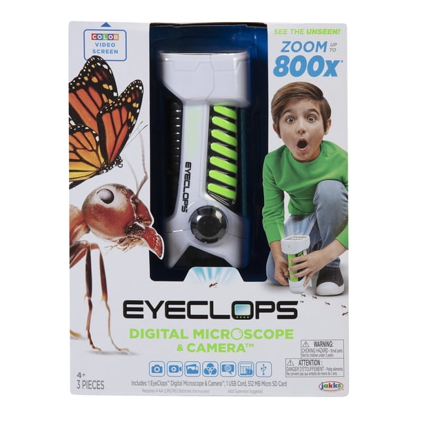 Eyeclops Digital Microscope 800x Maximum Magnification for Child