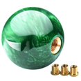 thumbnail image 4 of ZHIMAO Cool and Comfortable Marble Ball Shift Knob 54mm for Shoort Throw Shifters Green, 4 of 7