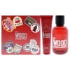 SET DSQUARED2 RED WOOD 2PZS 100ML EDT SPRAY BODY LOTION 150ML
