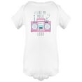 thumbnail image 1 of I Like My Music Loud, Cool Radio Bodysuit Infant -Image by Shutterstock,  6 Months, 1 of 2