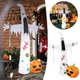 thumbnail image 2 of Halloween Inflatable Decorations Pumpkin Chain Outdoor Yard Party Decoration White Desktop Ornament for Indoor Garden Festive Atmosphere, 2 of 7