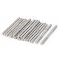 thumbnail image 1 of Unique Bargains M5x60mm Vis à Double Extrémité Filetée en Acier Inoxydable 304 20 Pcs, 1 of 3