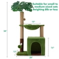 thumbnail image 2 of Torre para Gatos Woochpet de 37" para Gatos de Interior con Poste Rascador, 2 of 8