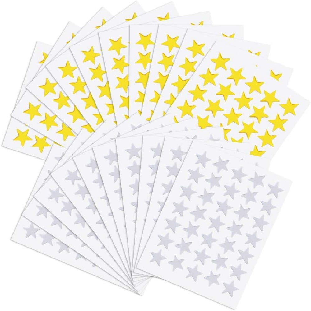 4200 Count Star Stickers SelfAdhesive Foil Star Stickers for Kids