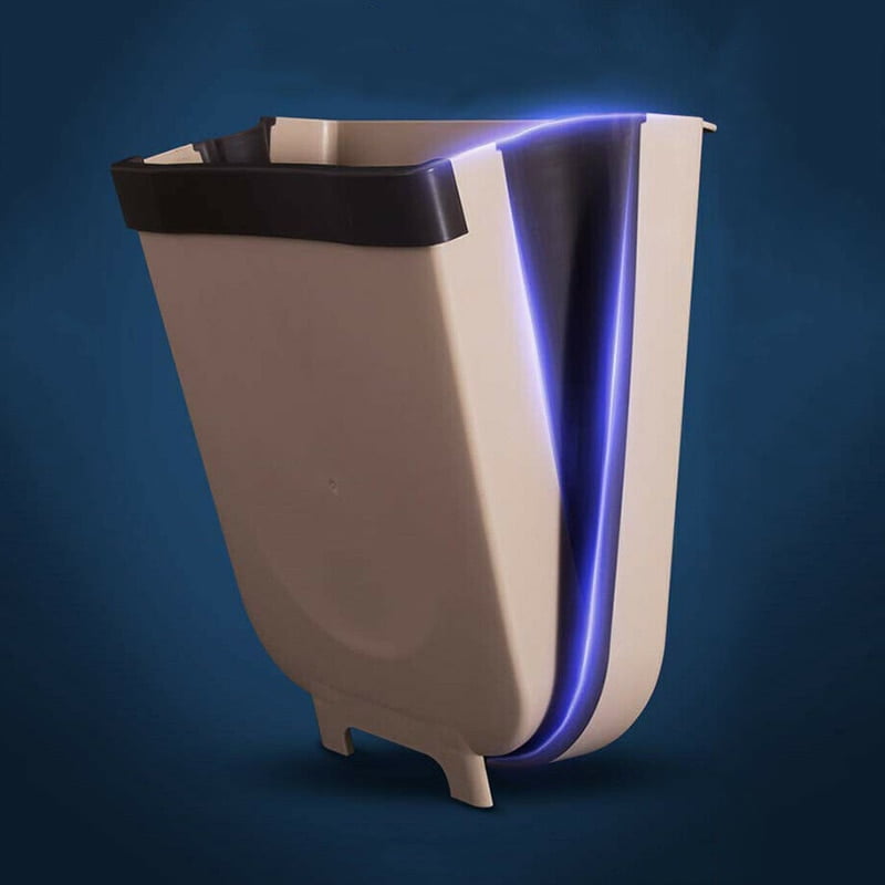 Folding Waste Bin Kitchen Bathroom Cupboard Door Car Garbage Trash Can Good Folding Waste Bin Kitchen Bathroom Cupboard Door Car Garbage Trash Can Good