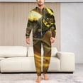 thumbnail image 6 of Ninjago Unisex Onesie Pajamas Zipper Jumpsuit Hooded One Piece Sleepwear for Family Mens Womens, 6 of 8