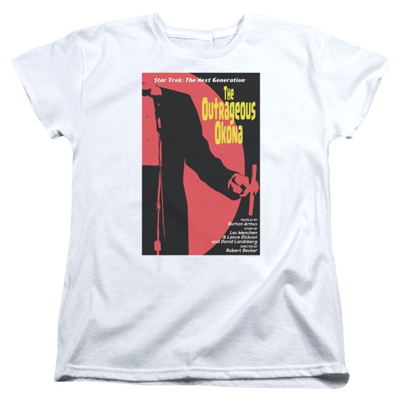 Star Trek Tng Season 2 Episode 4 Women's T-Shirt White