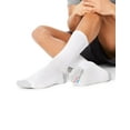 thumbnail image 2 of Hanes Ultimate X-Temp FreshIQ Men's Crew White 7-Pack (Includes 1 Free Bonus Pair), 2 of 3