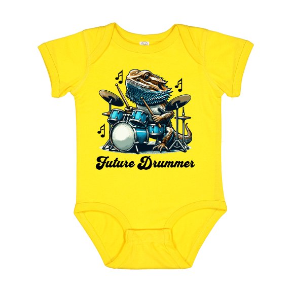 Inktastic Future Drummer Kids Boys Baby Bodysuit