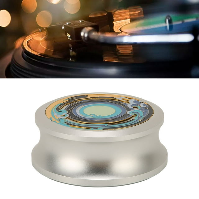 Subgadora de Peso de Platón Giratorio, Estabilizador de Disco de Mano de Obra Exquisita Profesional Con Amohadilla Confectora flexible Almohadilla Inferior de Silicona para