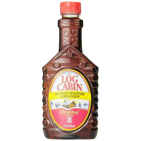 12 PACKS : Log Cabin No High Fructose Corn Syrup, Original, 12
