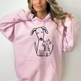thumbnail image 6 of Dog and Cat Love Hoodie Sweatshirt, 6 of 7