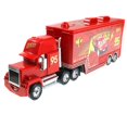 thumbnail image 1 of Disney-Coche de juguete Pixar Cars 2 para niños, Rayo McQueen, tío Mike, camión Jackson Storm Matt 1:55, patrón de Metal fundido a presión, regalo para niños, 1 of 5