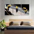 thumbnail image 2 of Cuadros Plumas Elegantes Negro, 2 of 4