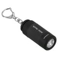 thumbnail image 1 of Linterna LED de llavero recargable mini Uxcell de 2.1" con carga USB negra, 1 of 6