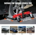 thumbnail image 4 of VEVOR Wheel Dolly Heavy Duty Vehicle Positioning Tire Jack Car Lifter 1500 Lbs, 4 of 9