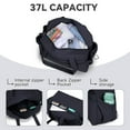 thumbnail image 7 of TRANSLINK Travel Duffel Bag for Women Personal Item Overnight Bag with Trolley Sleeve,37L, 7 of 7