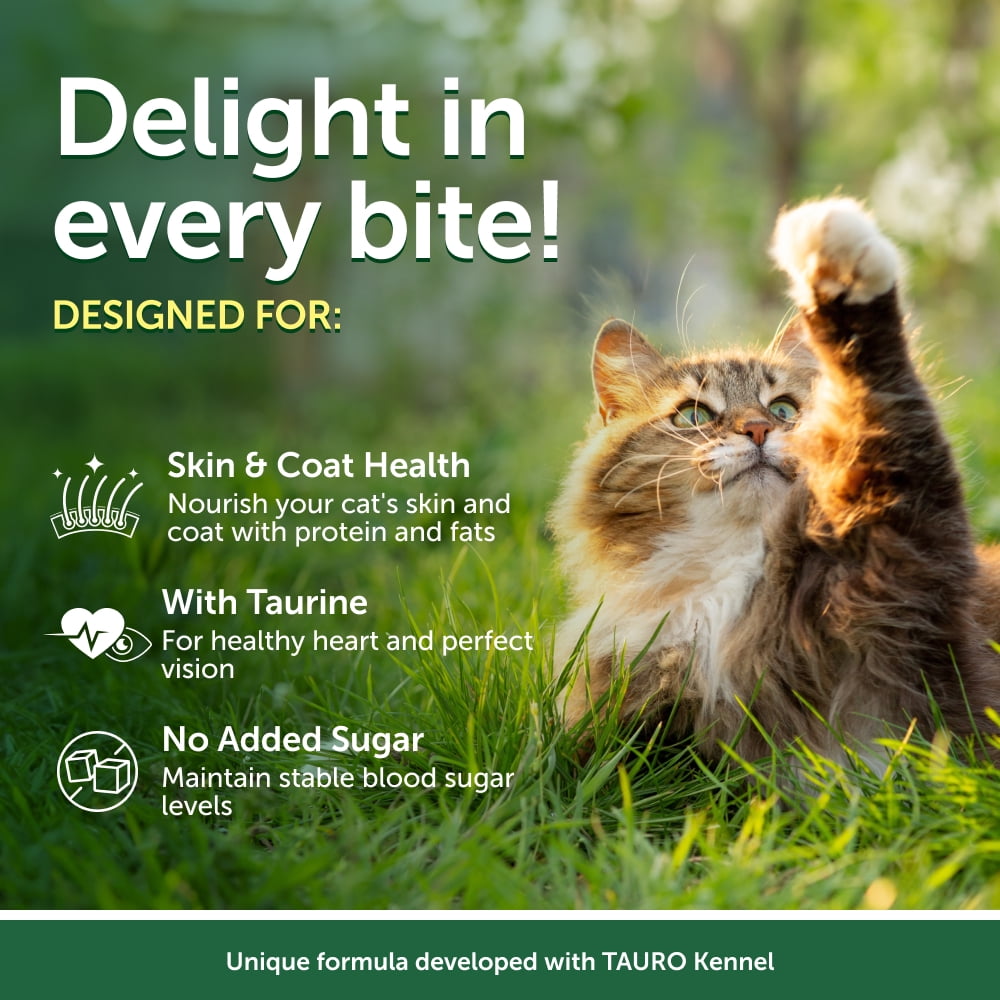 Nature's Protection Superior Care Wet Cat Food Topper in Gravy, High Protein Tuna & Shrimp, 24 x 2.5oz