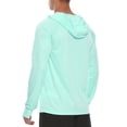 thumbnail image 2 of FEDTOSING Men's UPF 50+ Long Sleeve Shirts Sun Protection SPF/UV Fishing Hoodie T-Shirts Green, 2 of 6