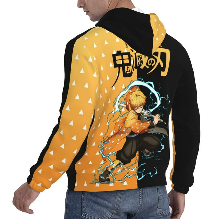 ★WHAT WE WANT★　WWW_HASAMUYATSU Agatsuma Zenitsu Demon Slayer Streetwear Sweatshirt | Anime Ape
