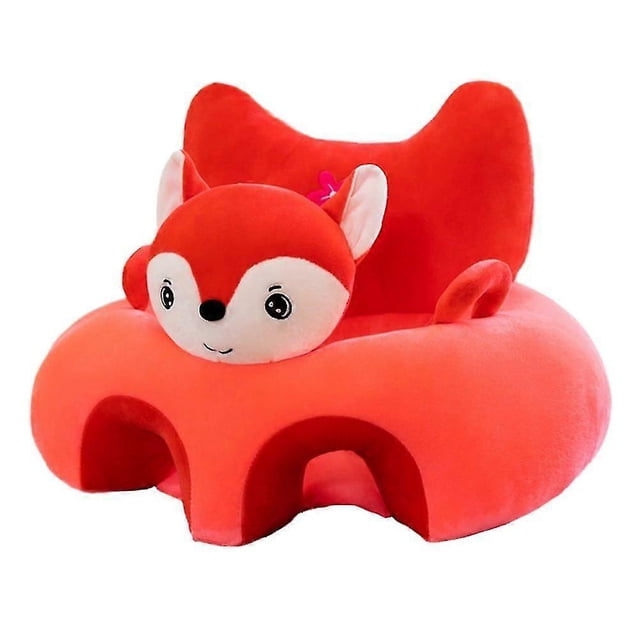 Baby Sofa Support Chair Soft Plush Cartoon Animal Baby Sitting Chair Learning Sitting Seat