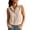 *Beige, variant on VBVC Women's Cotton Linen Button Down Shirt , Collared V Neck Sleeveless Blouse For Women , Ladies' Summer Casual Work Tank Tops with Pockets,Beige,S-2XL