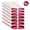 Red, variant on 10 Sheets Cat Eye Glitter Nail Wraps Gel Polish Stickers – No UV Needed Self-Adhesive Nail Art Strips, Sparkling Magnetic Cat Eye Manicure Film for Salon-Style Nails at Home