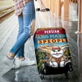 thumbnail image 3 of I Like Fishing, and My Persian, and Maybe 3 People. Happy Father's Day Travel Luggage Cover Cat Lover Kitten Owner Gifts Suitcase Dust Protective Decor - 00004, 3 of 5