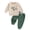 WBset207-Green, variant on UAYOTSE Toddler Boy Fall Winter Outfit Embroidery Long Sleeve Sweatshirt and Pants 2-Piece Set Size 12-18 Months