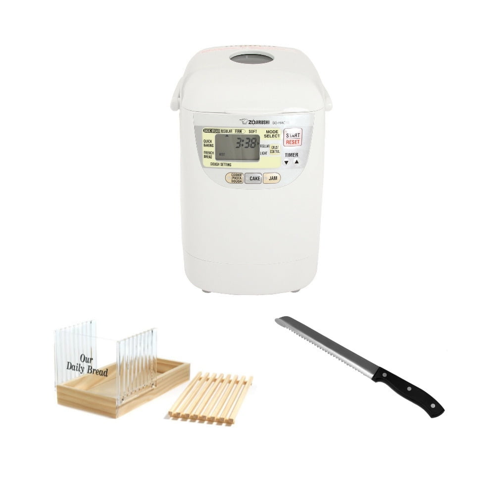Zojirushi Bb Hac10 Home Bakery 1 Pound Loaf Programmable Mini Breadmaker Bundle Walmart Com Walmart Com