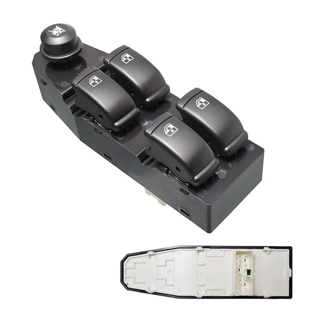 Control de Elevador Generico Chevrolet Aveo 2008 A 2017 Negro 1 Pieza 11 Pines 5 Teclas 12 Voltios