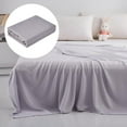 thumbnail image 2 of Cooling Cotton Waffle King Size Blanket - Lightweight Breathable Summer Blanket of Rayon Derived from Bamboo for Hot Sleepers, Luxury Throws for Bed, Couch and Sofa, 2 of 6
