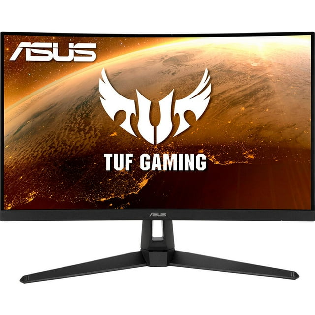 Monitor Gamer Curvo 27 ASUS TUF Gaming VG27VH1B 1ms 165Hz Full HD VA LED HDMI Bocinas FreeSync negro