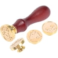 thumbnail image 4 of Shisuyan Diy Seal Stamper Assorted Color Round Square Sealing 5 Pcs 3.5x1in, 4 of 8