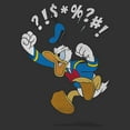 thumbnail image 2 of Mens Mickey & Friends Donald Duck Angry Jump Lightweight Hoodie, 2 of 4
