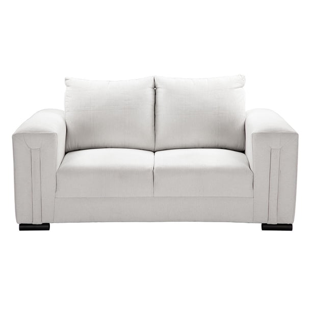 Sofá Love Seat Dicasa Taos 2 Plazas Beige Claro para Sala
