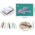 thumbnail image 2 of Dollhouse School Set Mini Miniature School Supply Doll Pencil Set Doll Palette, 2 of 10
