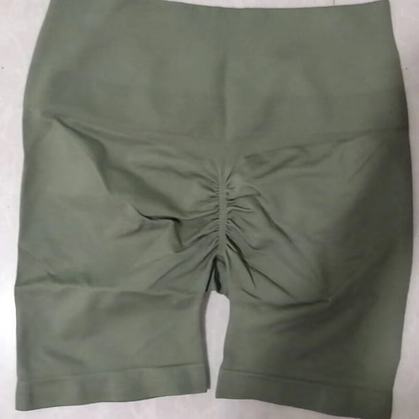 Cintura alta Push Up Short Elasticity Transpirable Scrunch Butt Shorts de moda Pantalones cortos para correr Pantalones cortos deportivos Ropa de mujer Gimnasio Tan Jianjun unisex