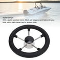 thumbnail image 4 of 11 Inch Boat Steering Wheel, 5 Spoke Boat Steering Wheel Enhanced Comfort  for Fishing Boat, 4 of 7