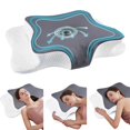 thumbnail image 1 of Almohada cervical ChXXY, espuma viscoelástica para aliviar el dolor, 1 of 7