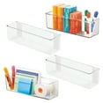 thumbnail image 2 of iDesign Adhesive Organizer Bin - Damage-Free Hanging for Kitchen, Bathroom, Office, Bedroom, and Craft Room, 2 of 8