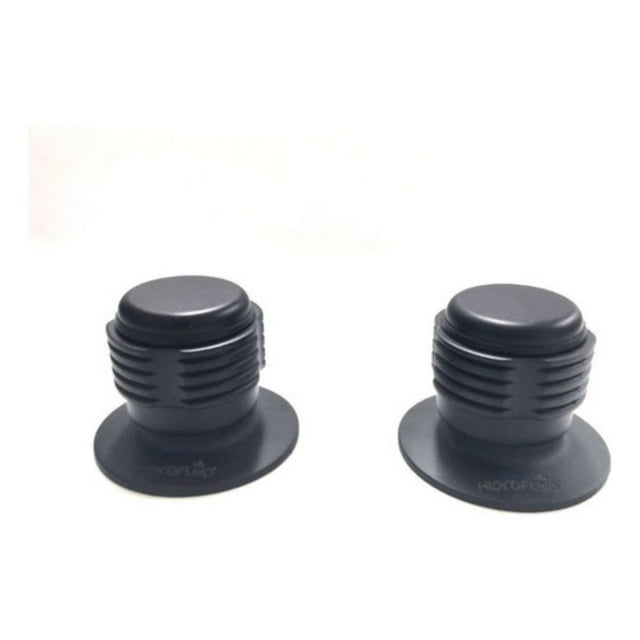 Juego de Manerales Hidroflud Color Negro Acabado Mate con Chapeton Material Zinc Griferia Convencional